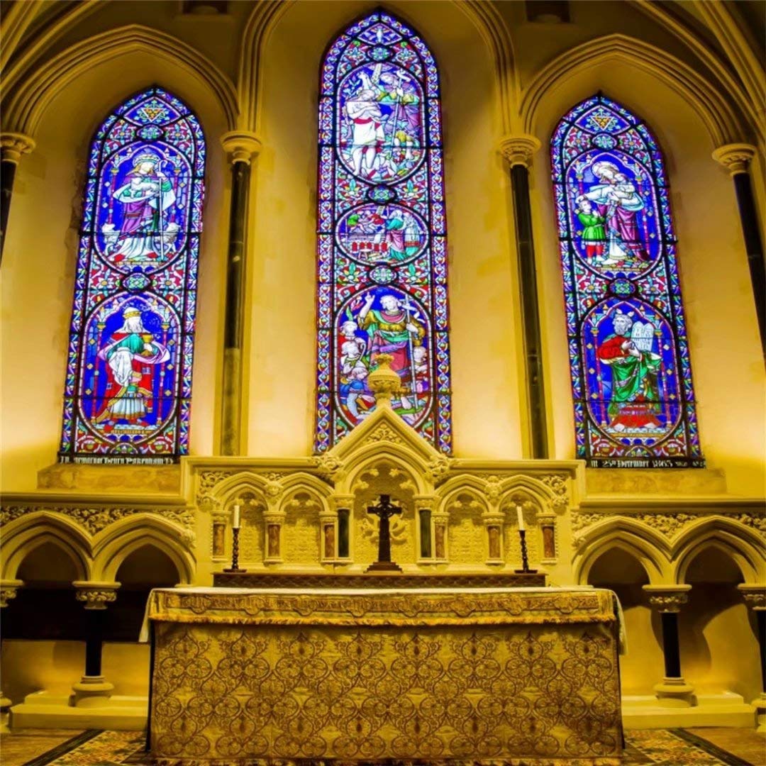 Amazon.com, OFILA Saint Patrick Cathedral Interior Background
