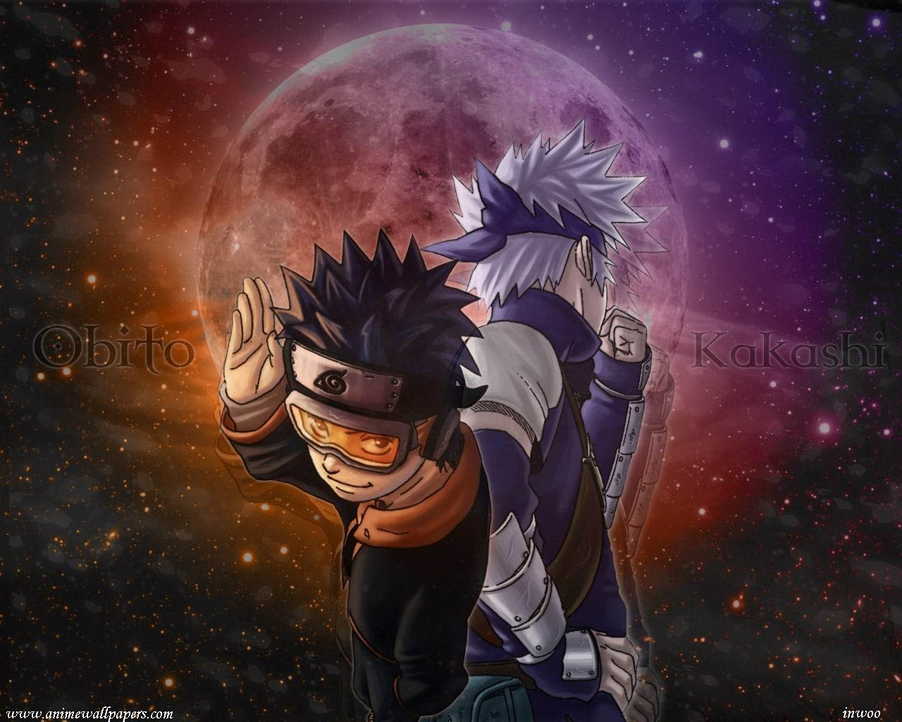 Kakashi Hatake Obito Uchiha Anime Naruto 4K HD Obito Wallpapers