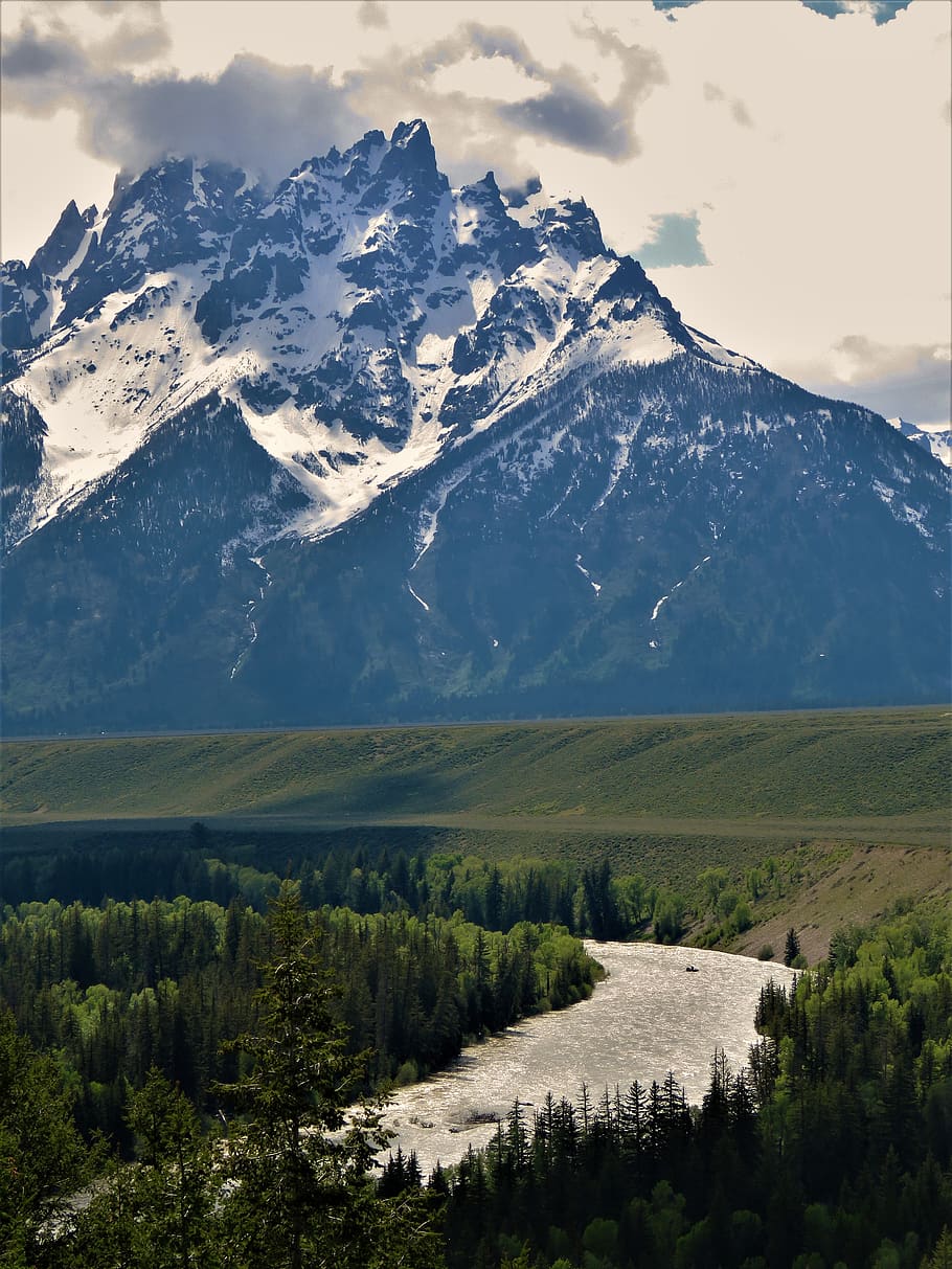 HD wallpaper: wyoming, grand teton