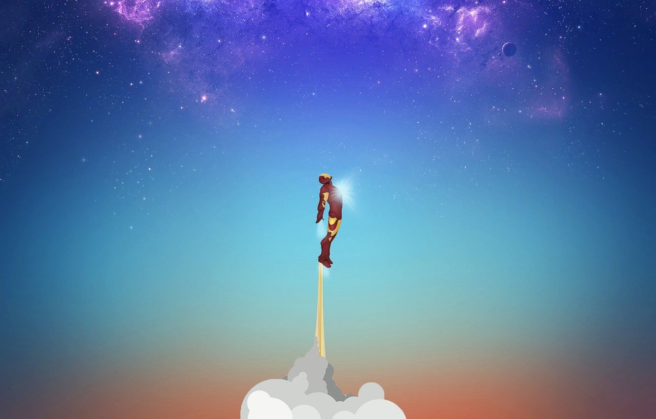 Photo Wallpaper Flight, Fiction, Movie, The Film, Robot