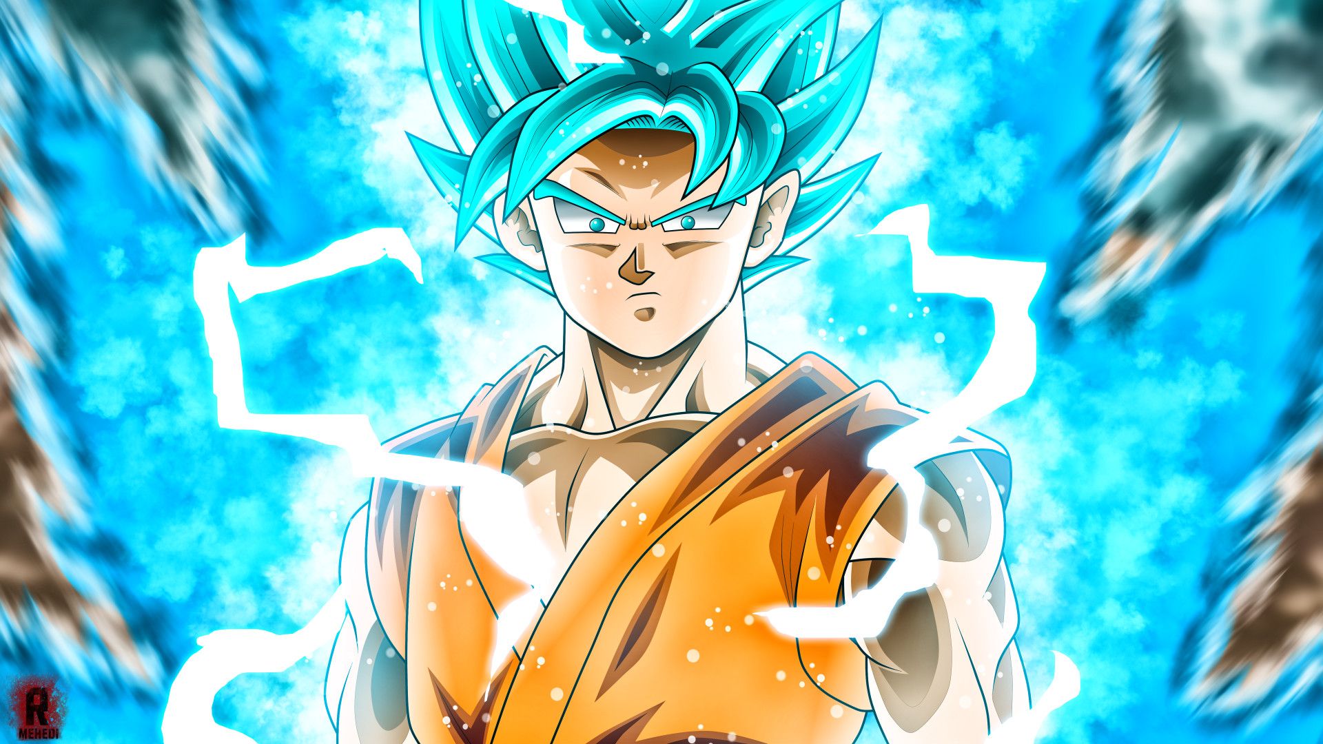 Super Saiyan God Goku Wallpaper