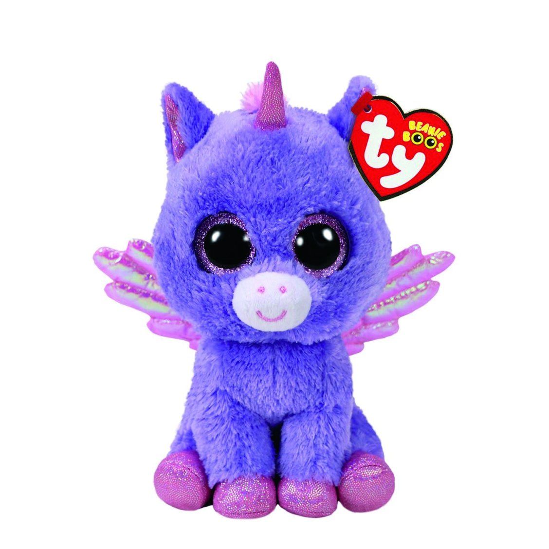 TY Beanie Boo Small Athena the Unicorn Soft Toy