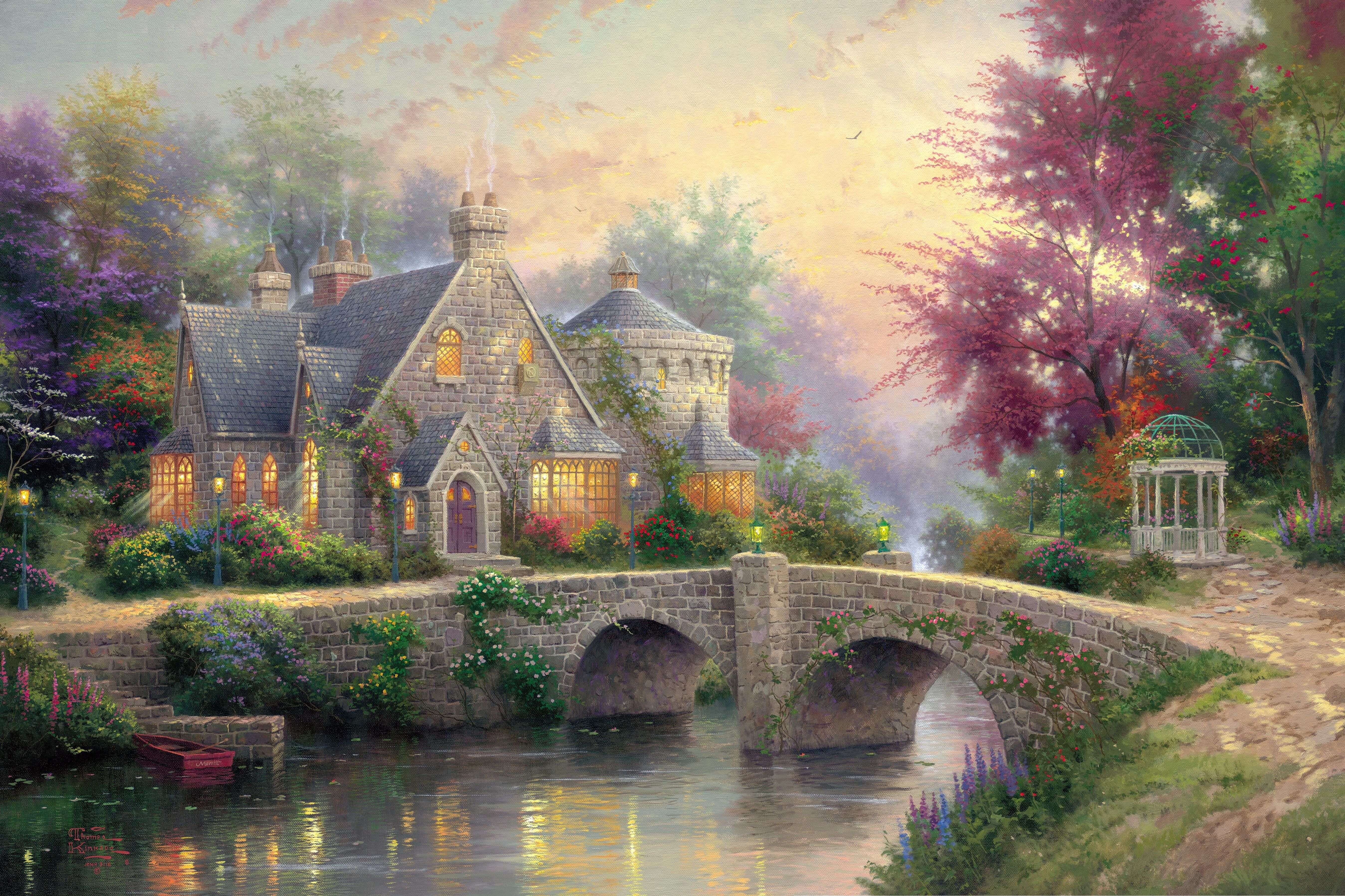 Cottage HD Wallpaper and Background Image