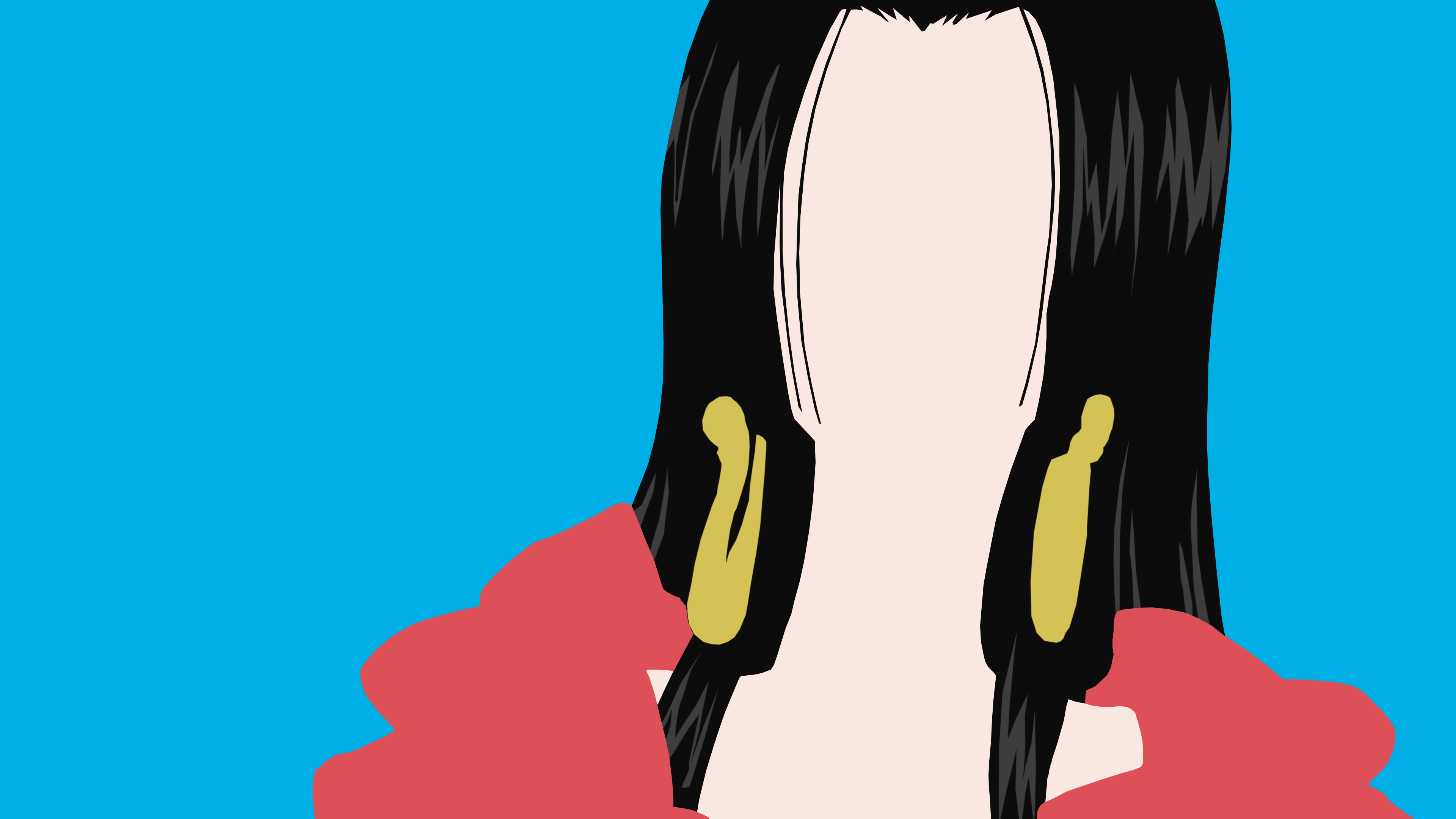 Boa Hancock One Piece Minimalist One Piece HD