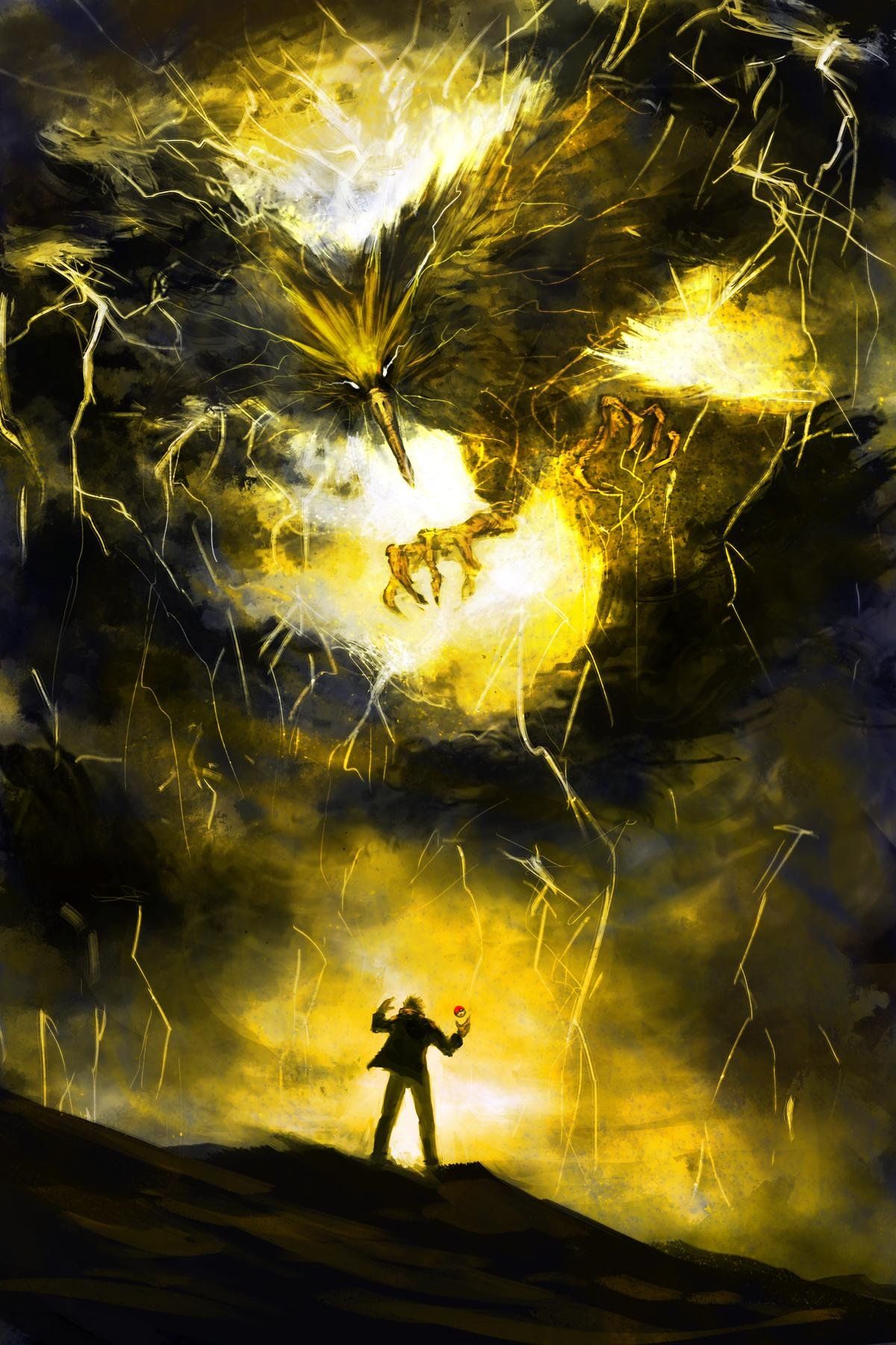 Team Instinct Speedpainting (Zapdos!)