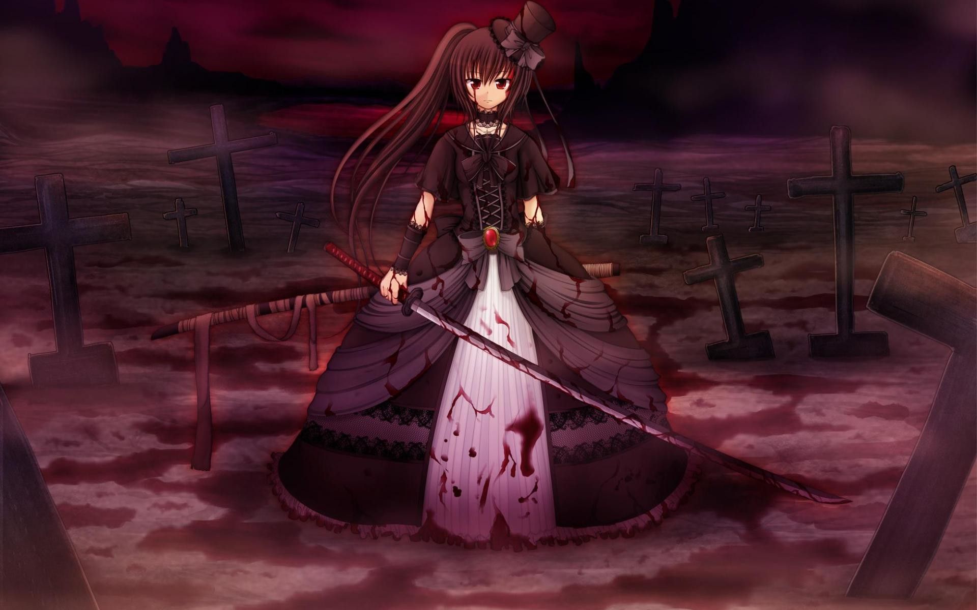 Кровавая принцесса аниме