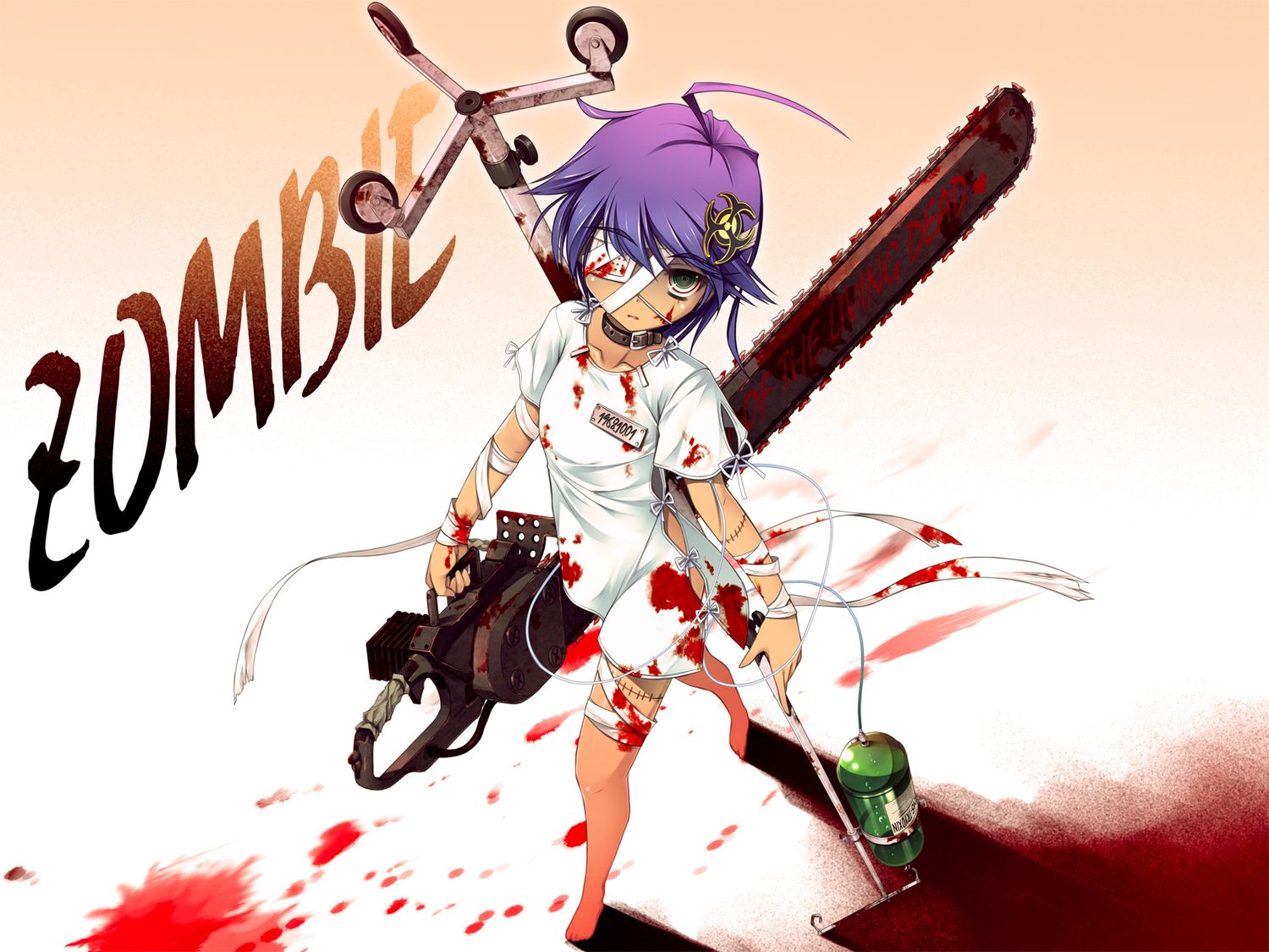 Bloody Anime Girl Wallpaperdigitalresult.com