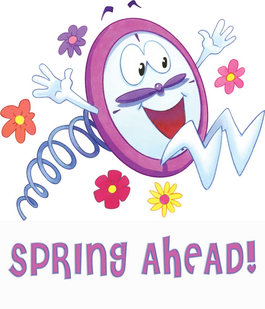 Spring ahead clipart 4 Clipart Station