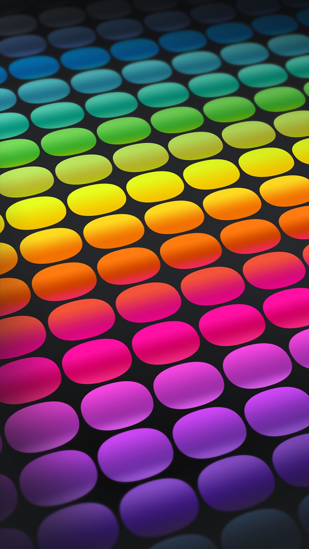 Colored Dots iPhone 6 Plus Wallpaper