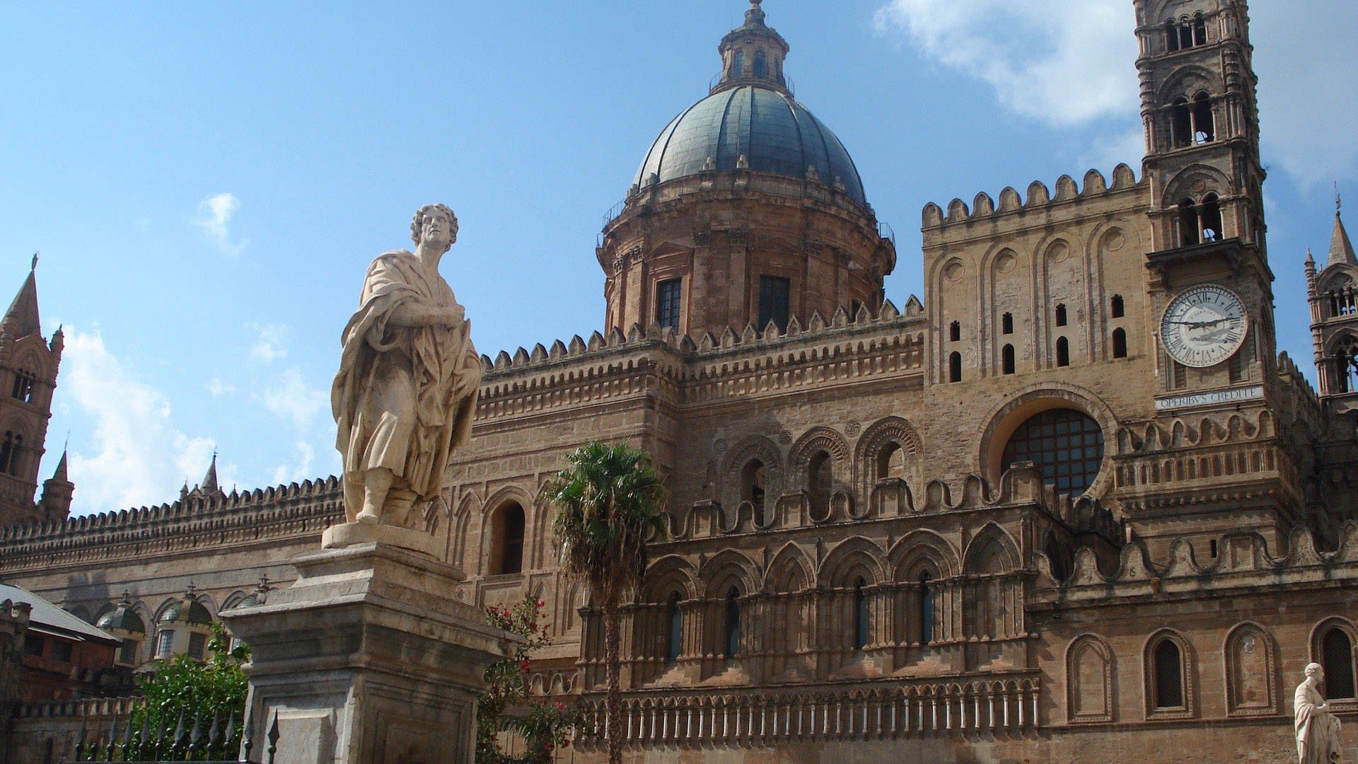 Free download Cathedral of Palermo Sicily Italy city wallpaper