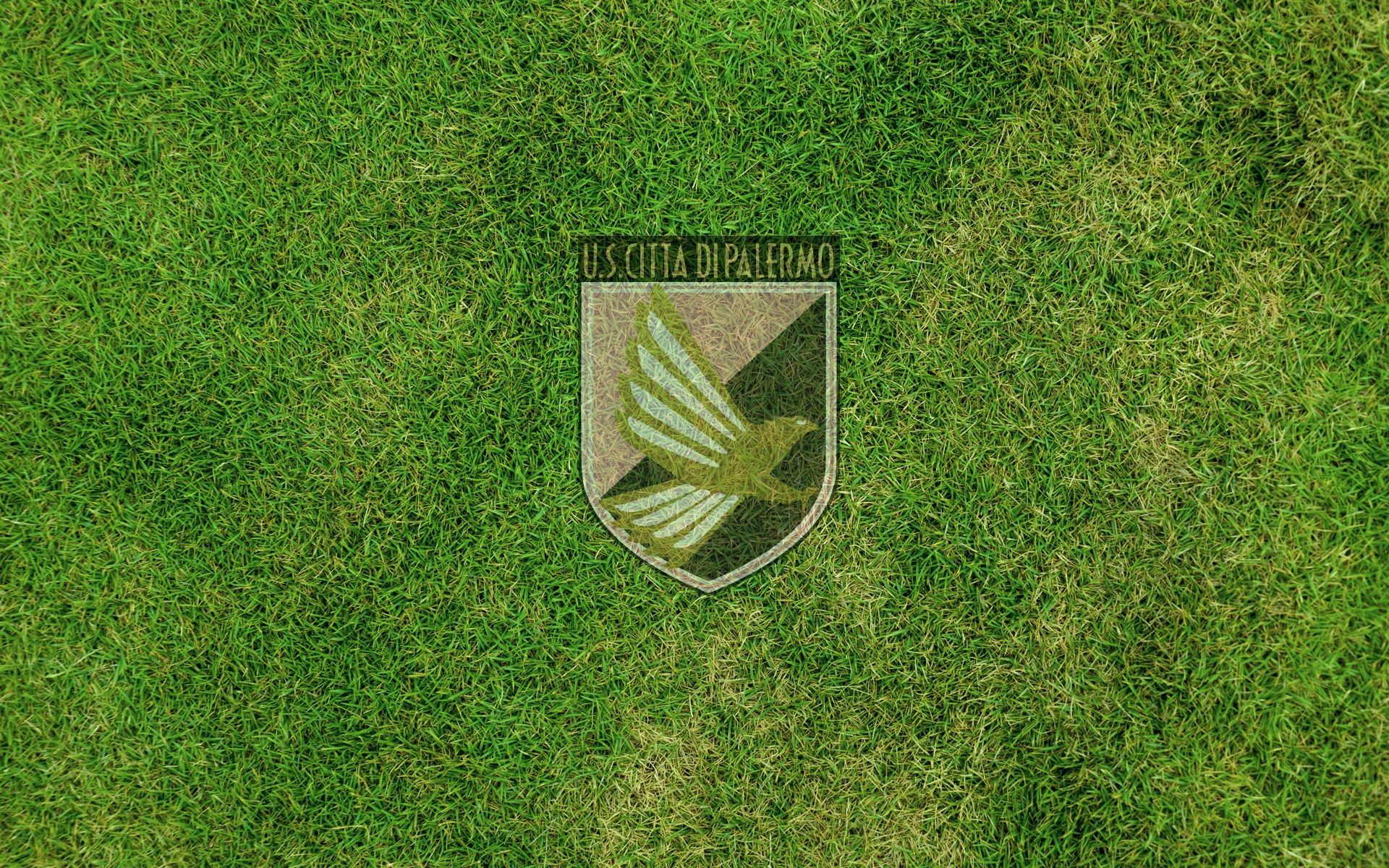 Palermo calcio club desktop wallpaper with logo