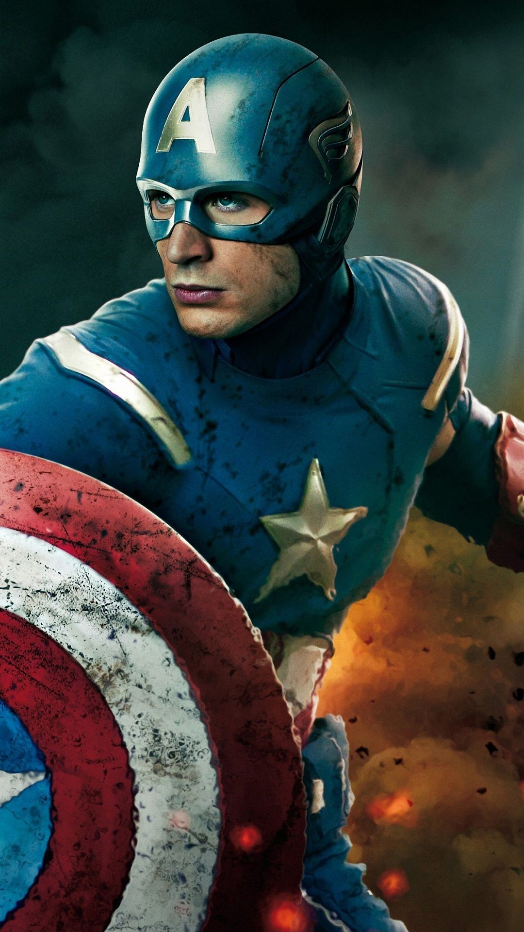 Captain America Phone Background