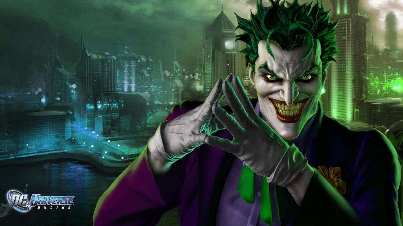 The Joker Dc Universe Online Wallpaper HD For Deskx1600