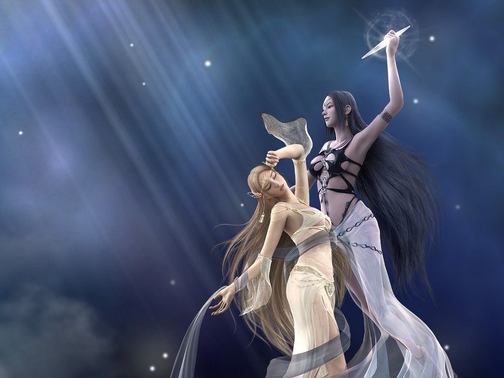 3D Desktop Wallpaper Girls