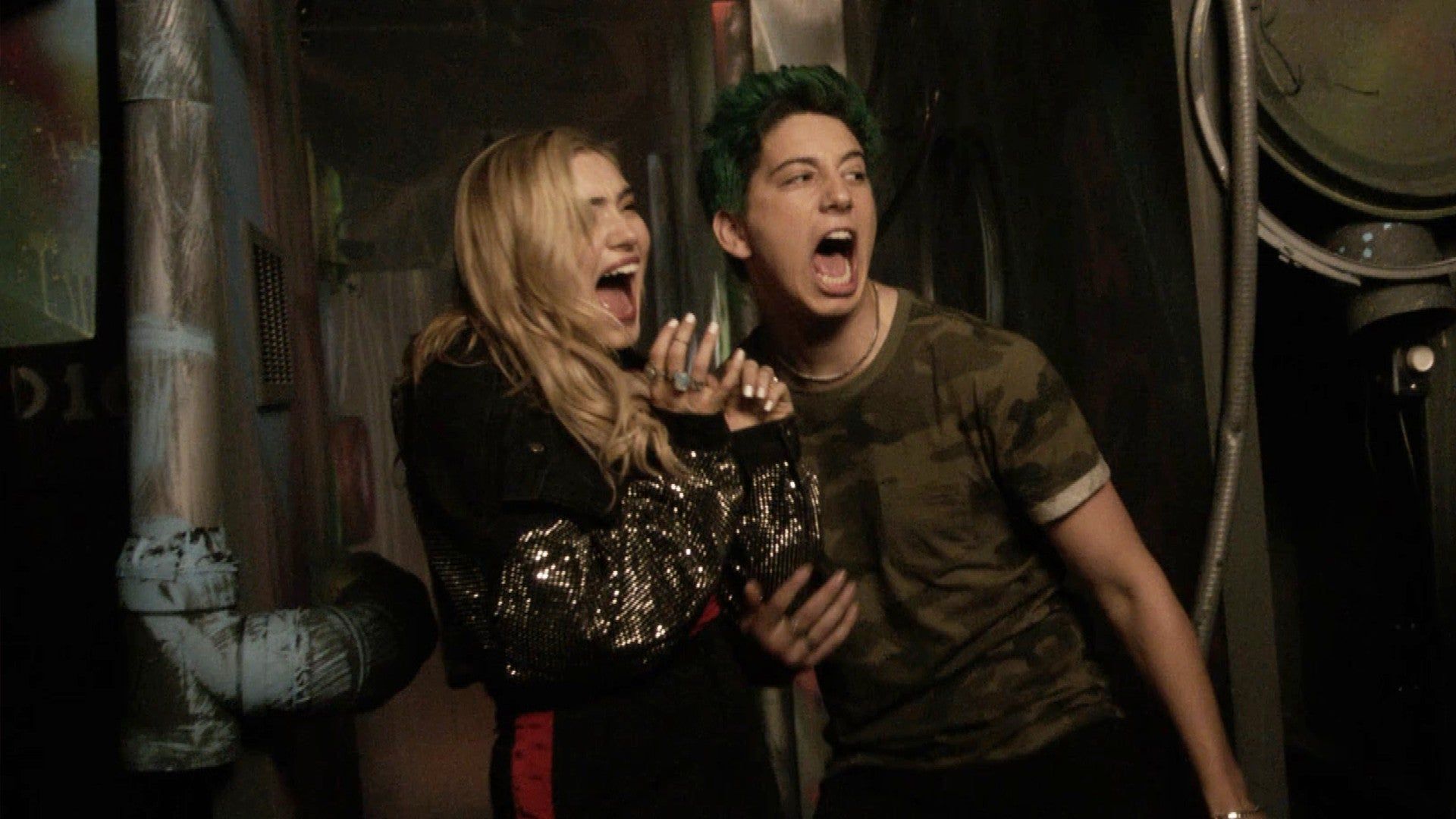 Watch 'Zombies 2' Stars Milo Manheim and Meg Donnelly Take on a
