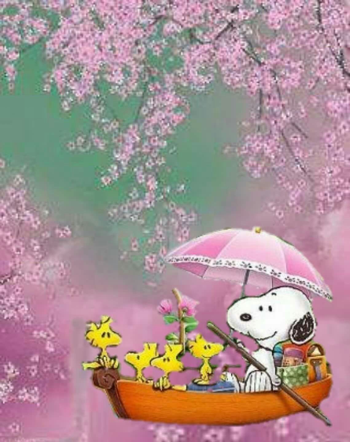 Spring  Snoopy wallpaper Snoopy Snoopy images