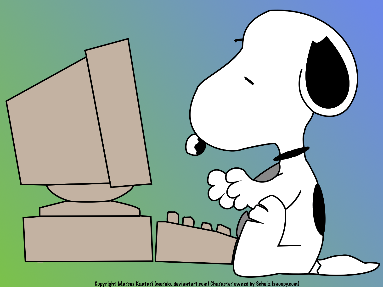 picture of snoopy.. that I love, but Snoopy is my favorite