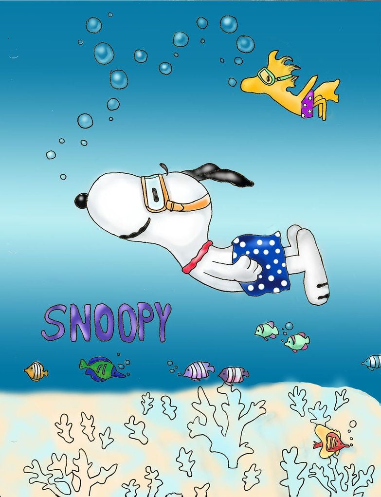 Snoopy Wallpaper Summer