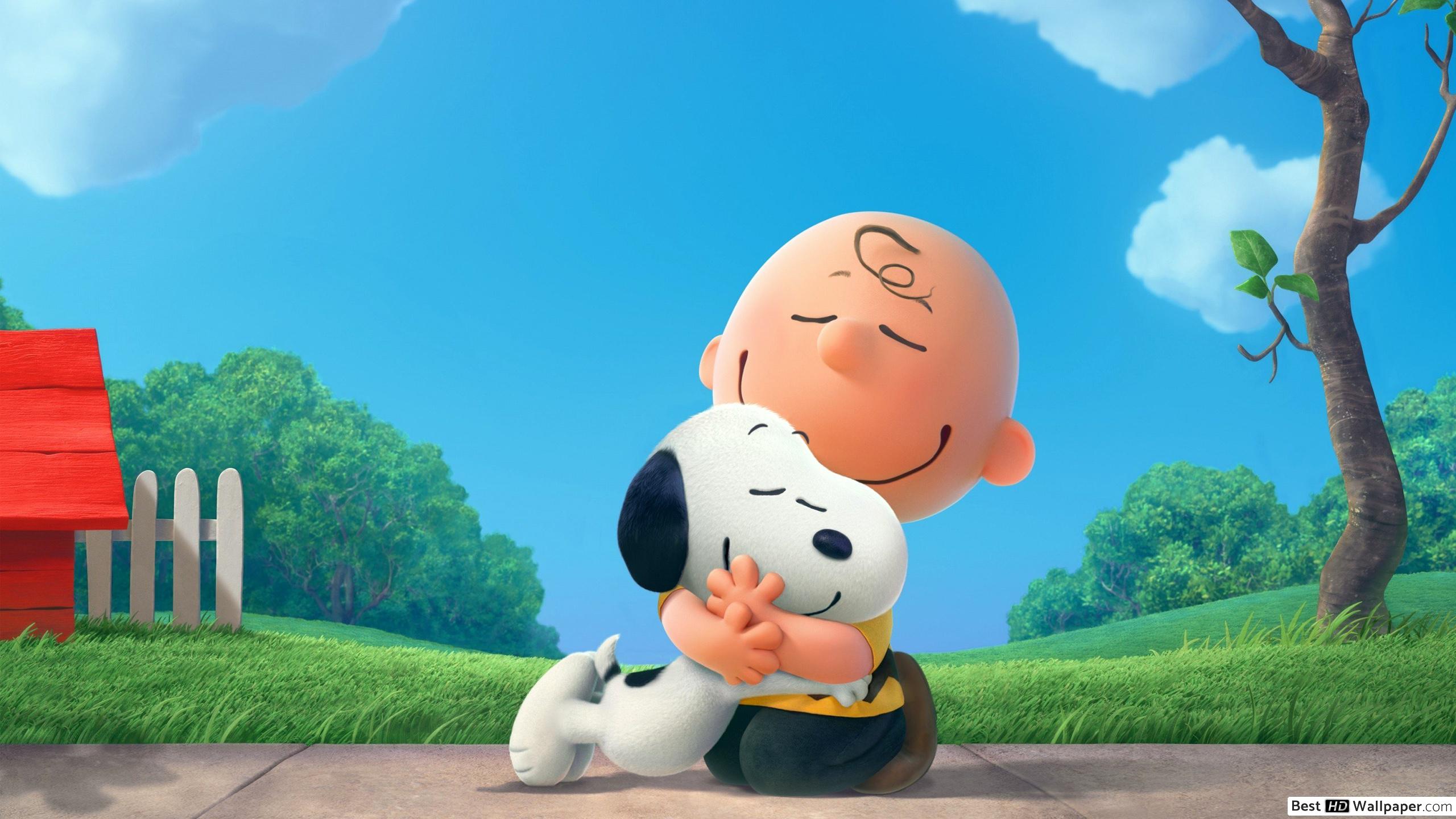 The Peanuts Movie Brown and Snoopy HD wallpaper download