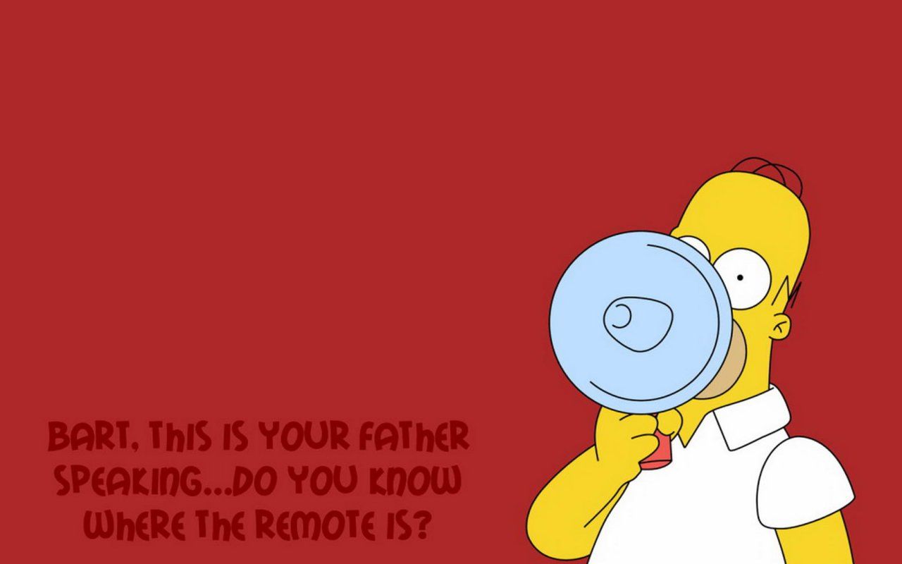Free download Funny Homer Simpson HD Wallpaper Widescreen