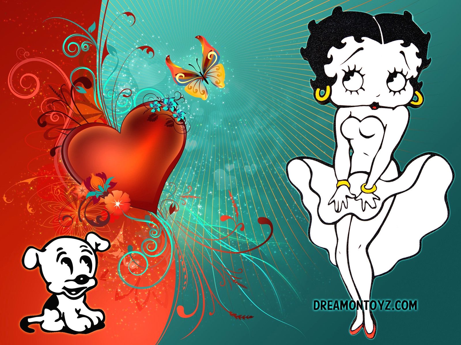 Lovely Free Black Betty Boop Wallpaper The Black Posters