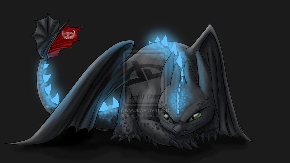 Alpha Toothless Wallpaper