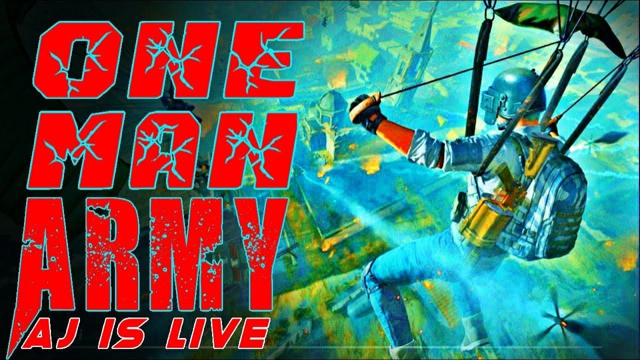 ONE MAN ARMY. AJ IS LIVE (EP32) 1V4 CLUTCH. PUBG MOBILE. DYNAMO