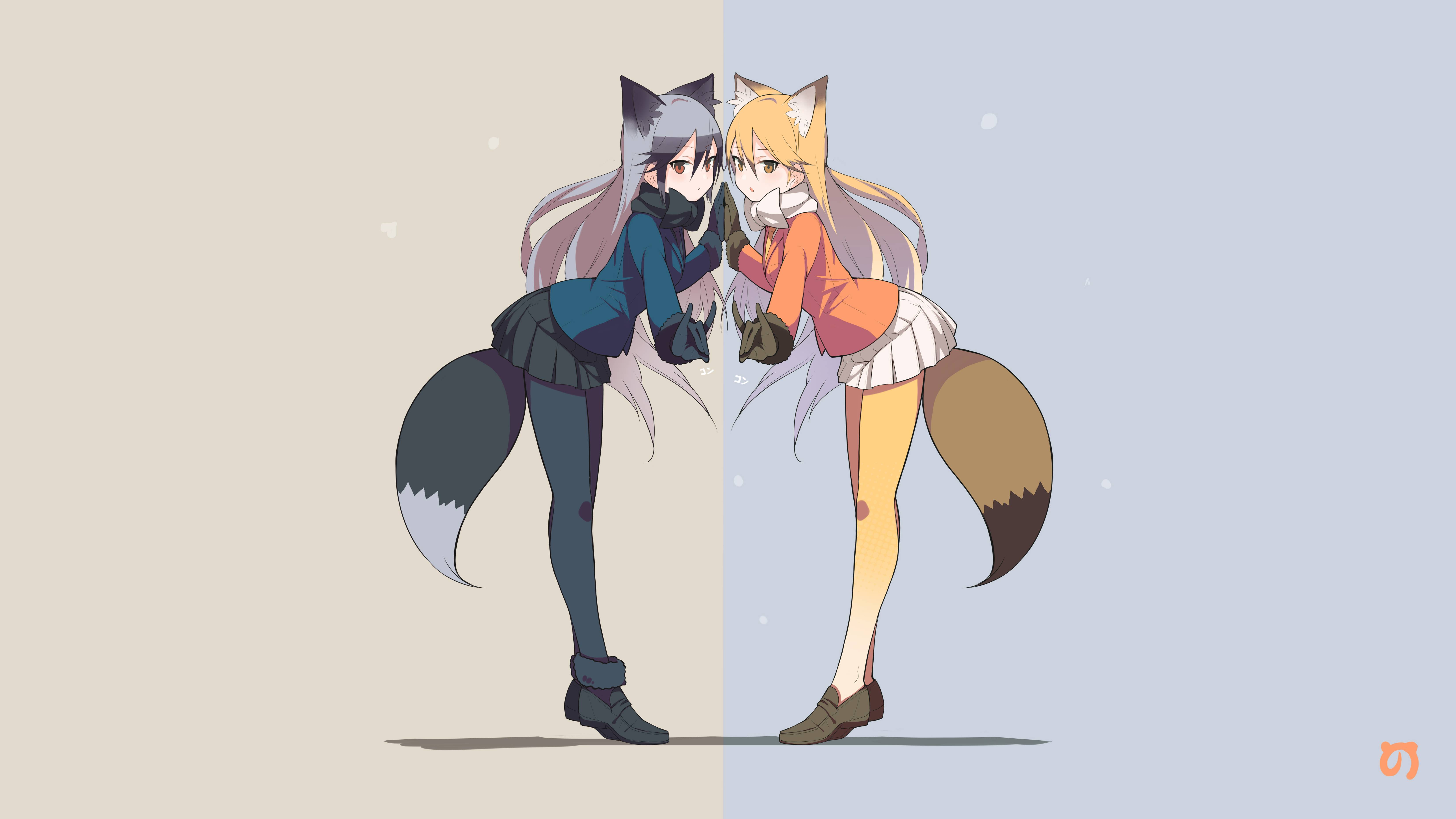 Ezo Red Fox (Kemono Friends) HD Wallpaper