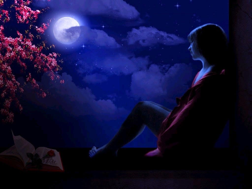 Alone At Night Girl Wallpaper For Whatsapp Alone In