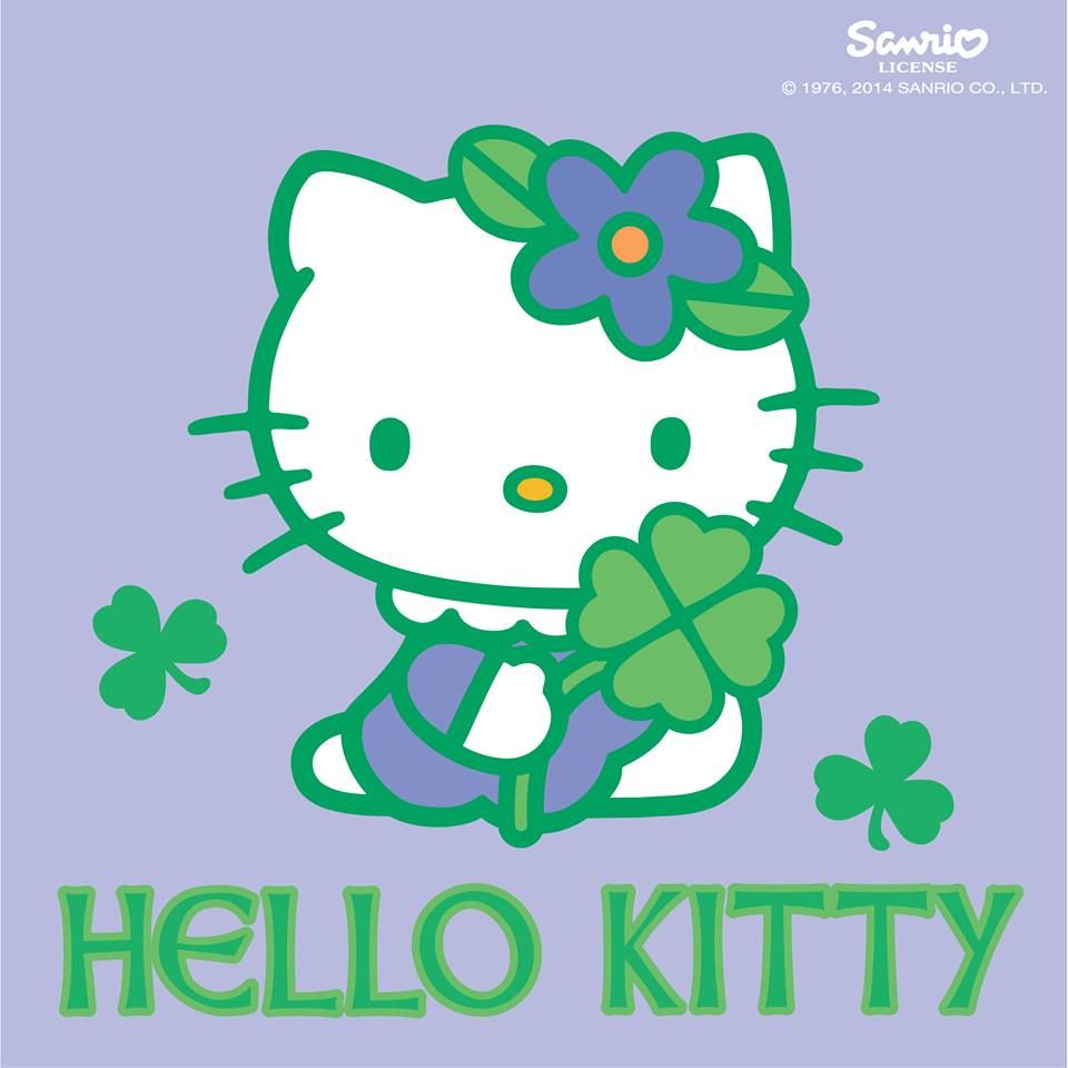 St. Patrick's Day Hello Kitty. Sanrio hello kitty, Hello kitty