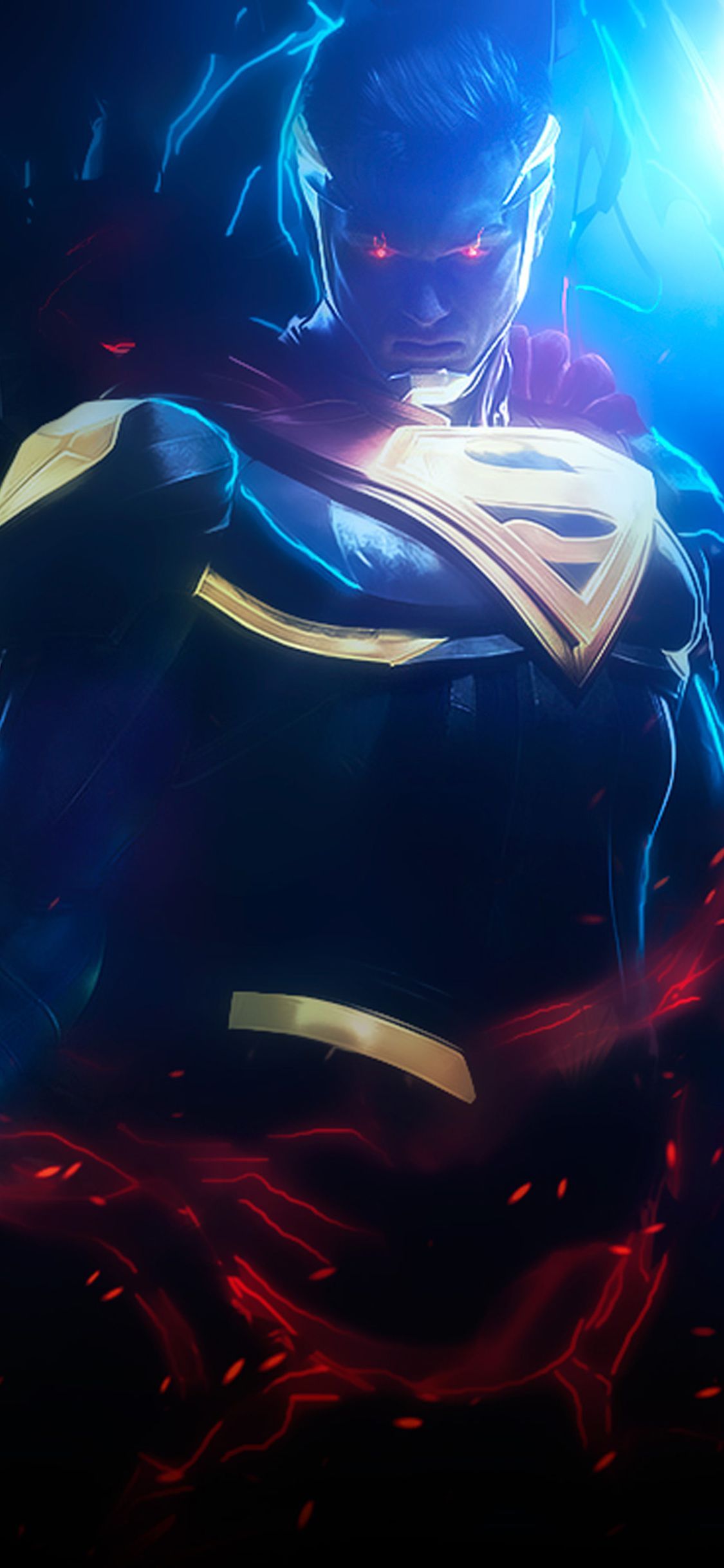 Superman Injustice 2 Art iPhone XS, iPhone iPhone X HD