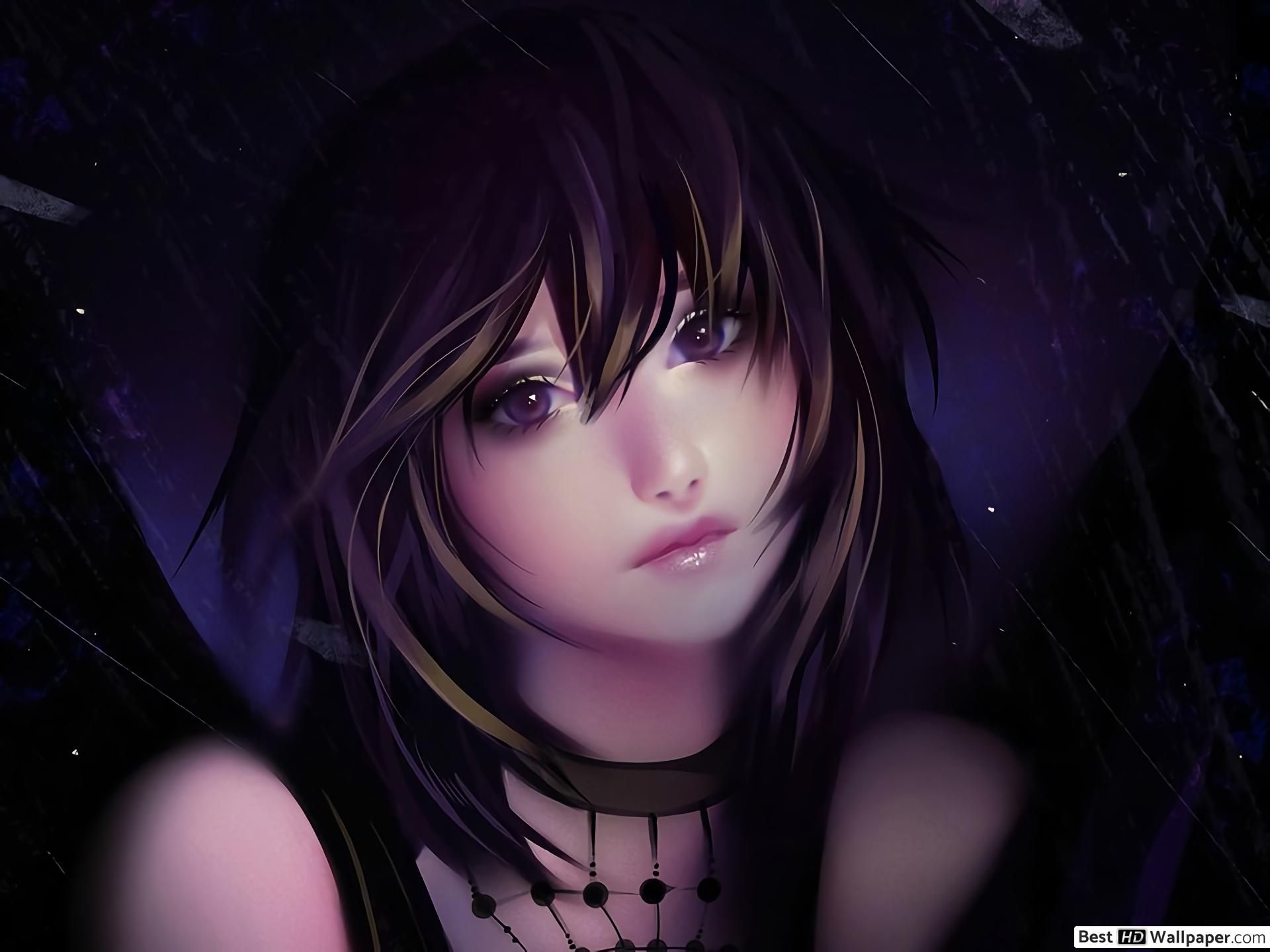 Anime Girl Sad Dark Wallpapers - Wallpaper Cave