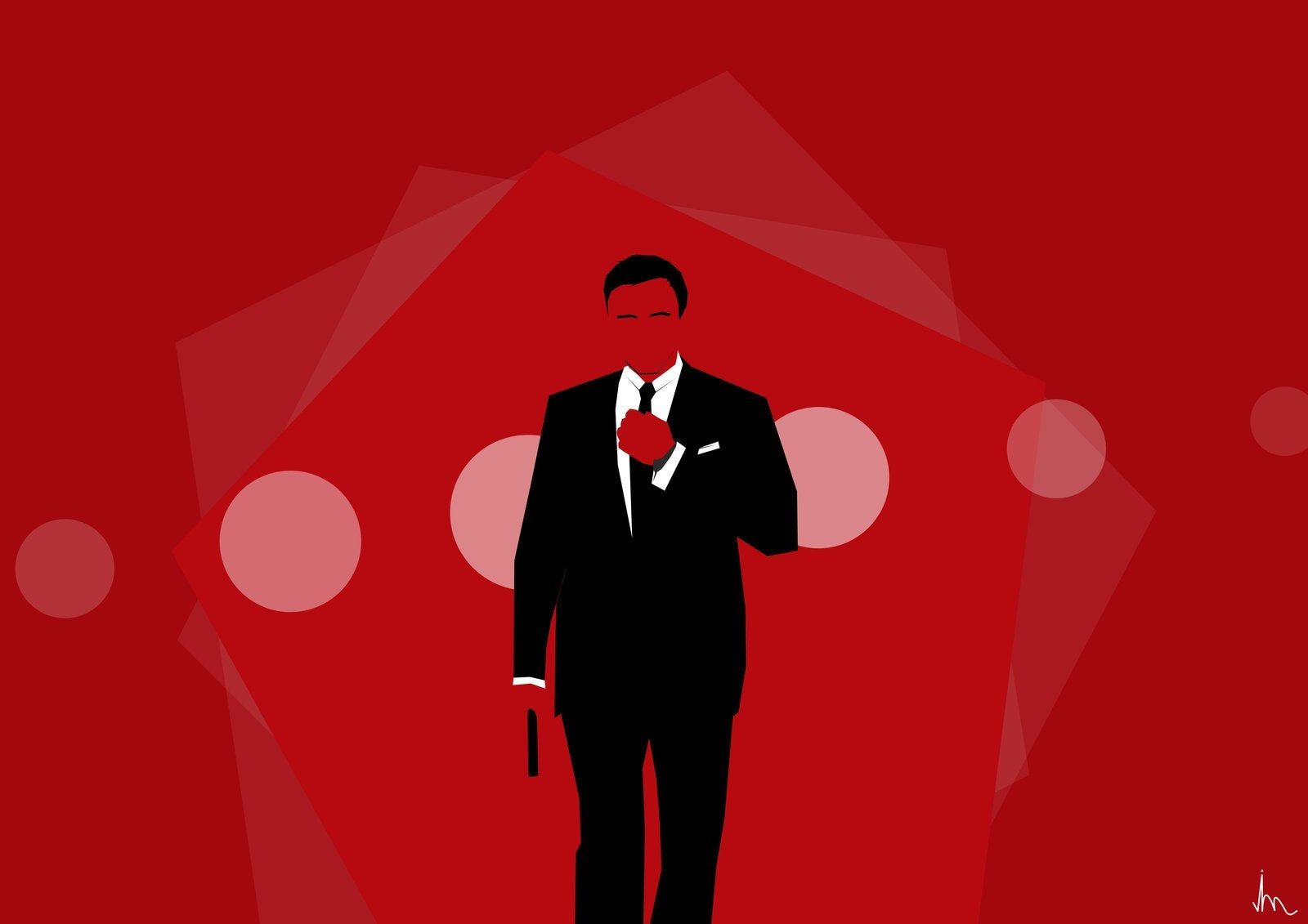 Thanks for the love, agents! Here's another 007 wallpaper I made