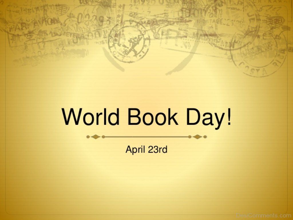 World book day. The book of Days.