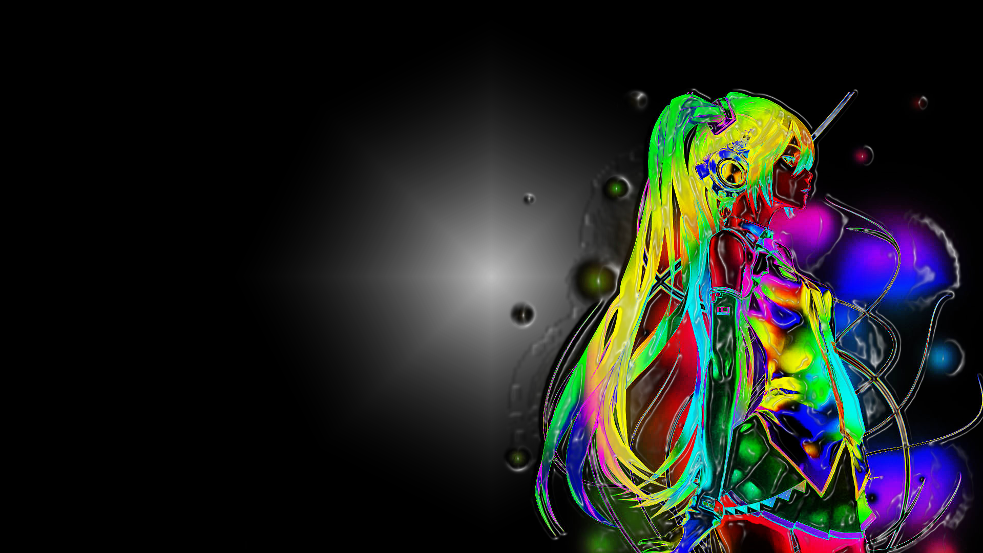 Anime Neon in 3D Wallpapers and Backgrounds Image