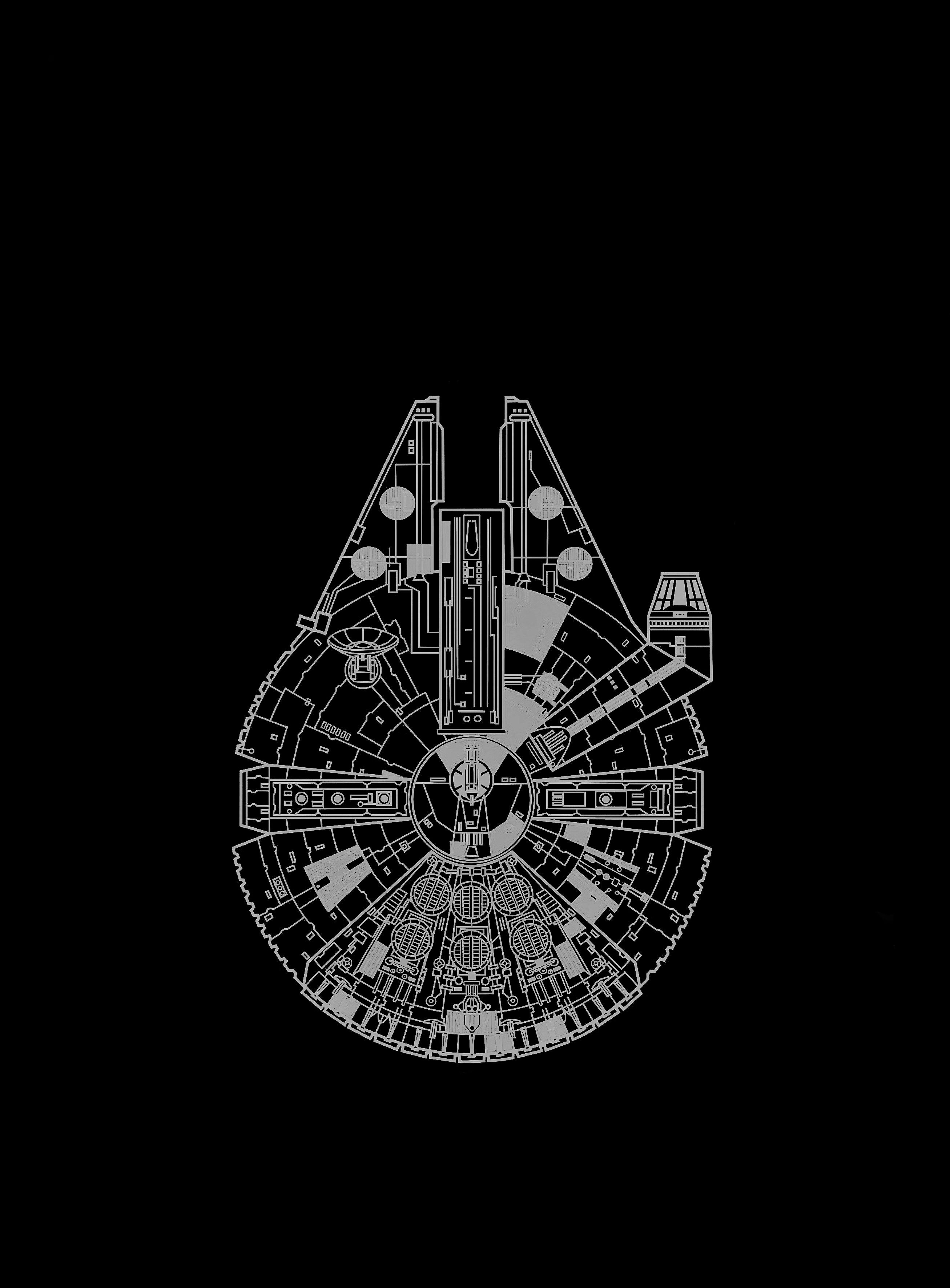 When you love Star Wars and appreciate a good AMOLED wallpaper