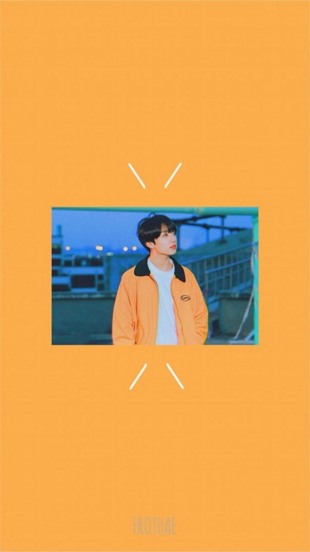 ✅[35+] Orange BTS Aesthetic