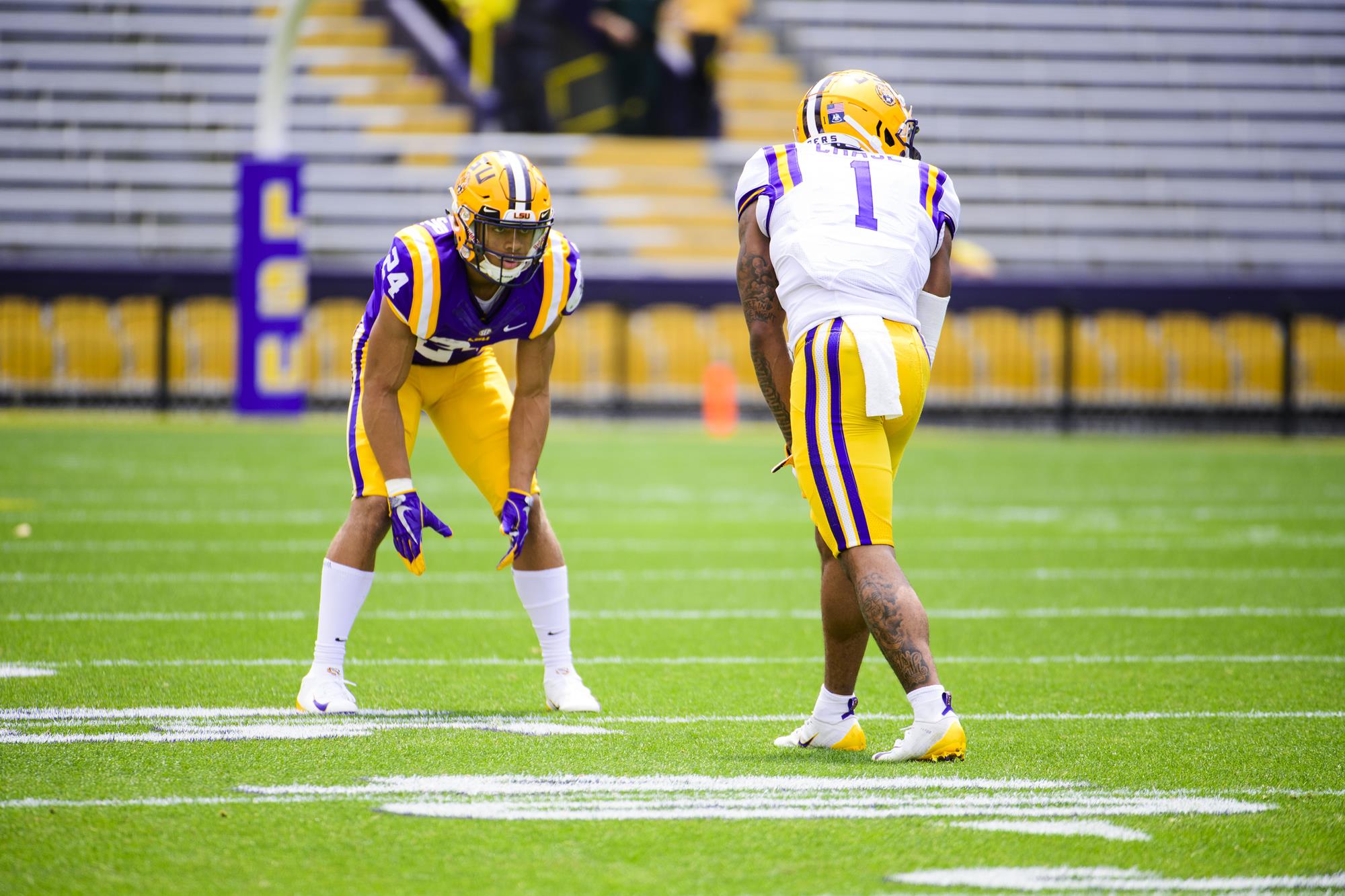 For Ja'Marr Chase and Derek Stingley, Iron Sharpens Iron