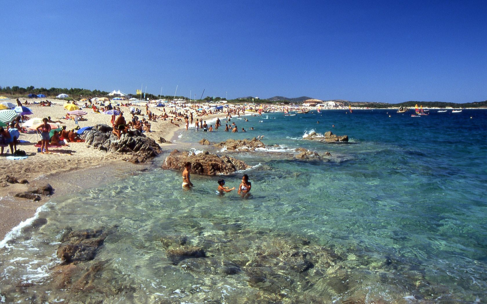 Free download Spring vacation on the beach on the Costa Smeralda