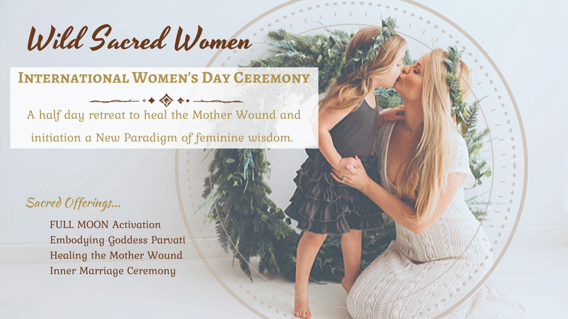 Wild Sacred Woman Women's Day MAR 2020