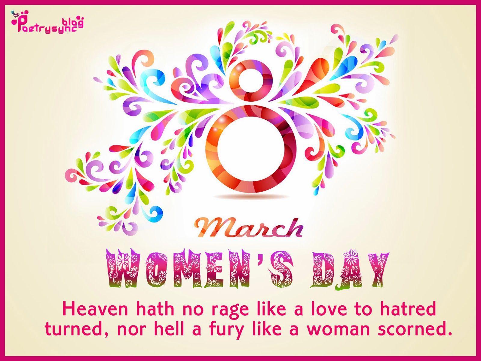 Happy Women's Day Wishes Quote Photo 8 March Image. Womens day quotes