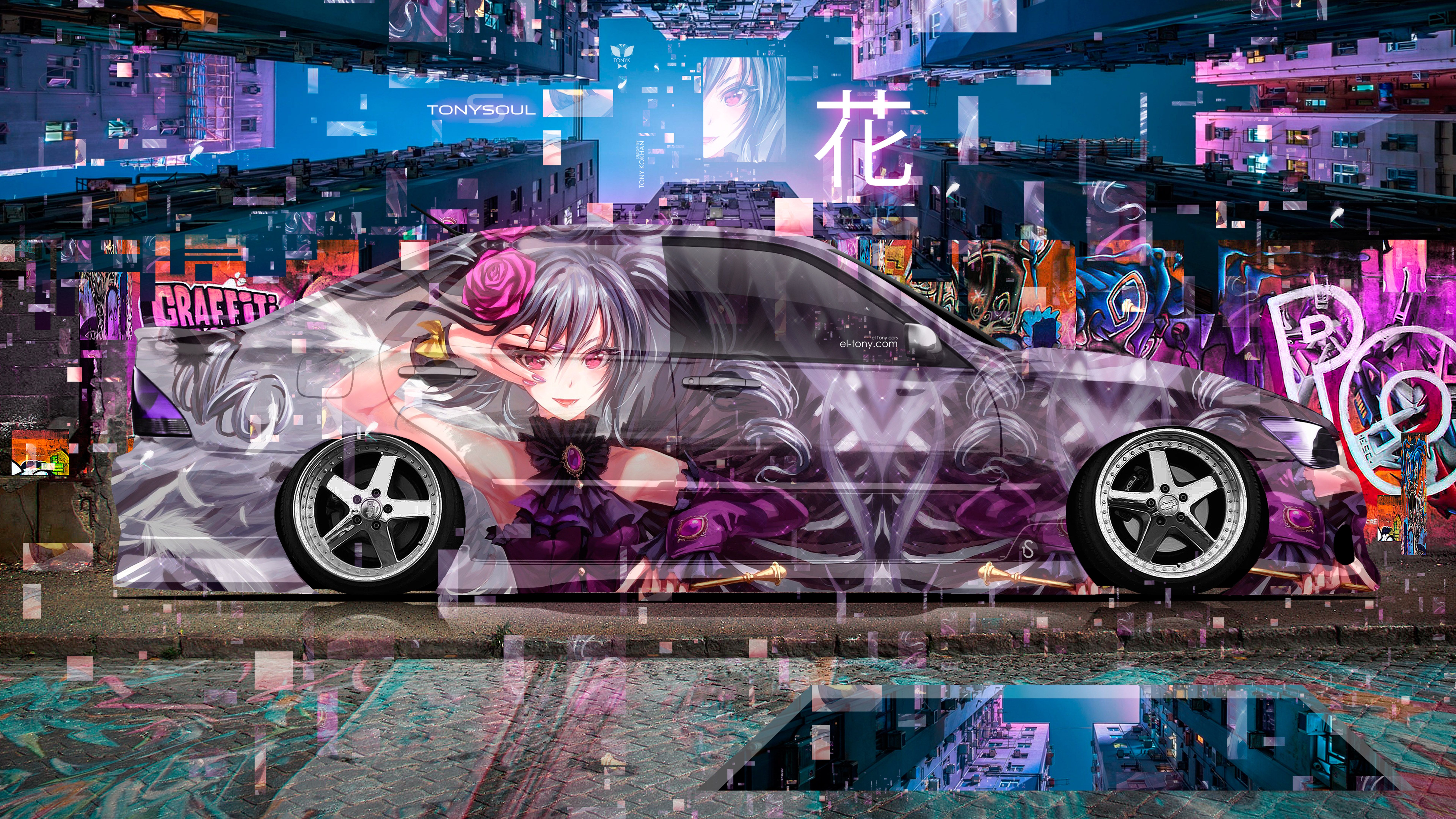 1130289 colorful night anime car vehicle JDM Super Car Toyota Supra  Tony Kokhan screenshot automotive design auto show  Rare Gallery HD  Wallpapers