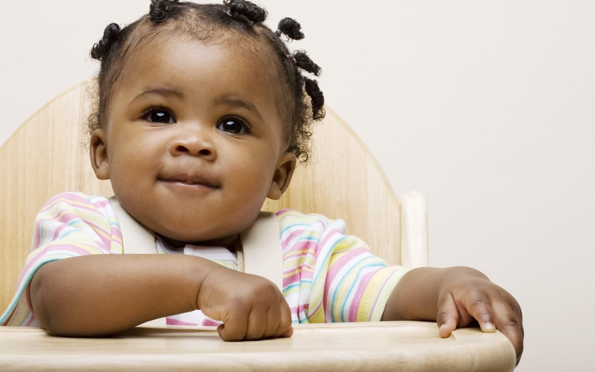 Cute And Beautiful Picture Of Black Baby Girl