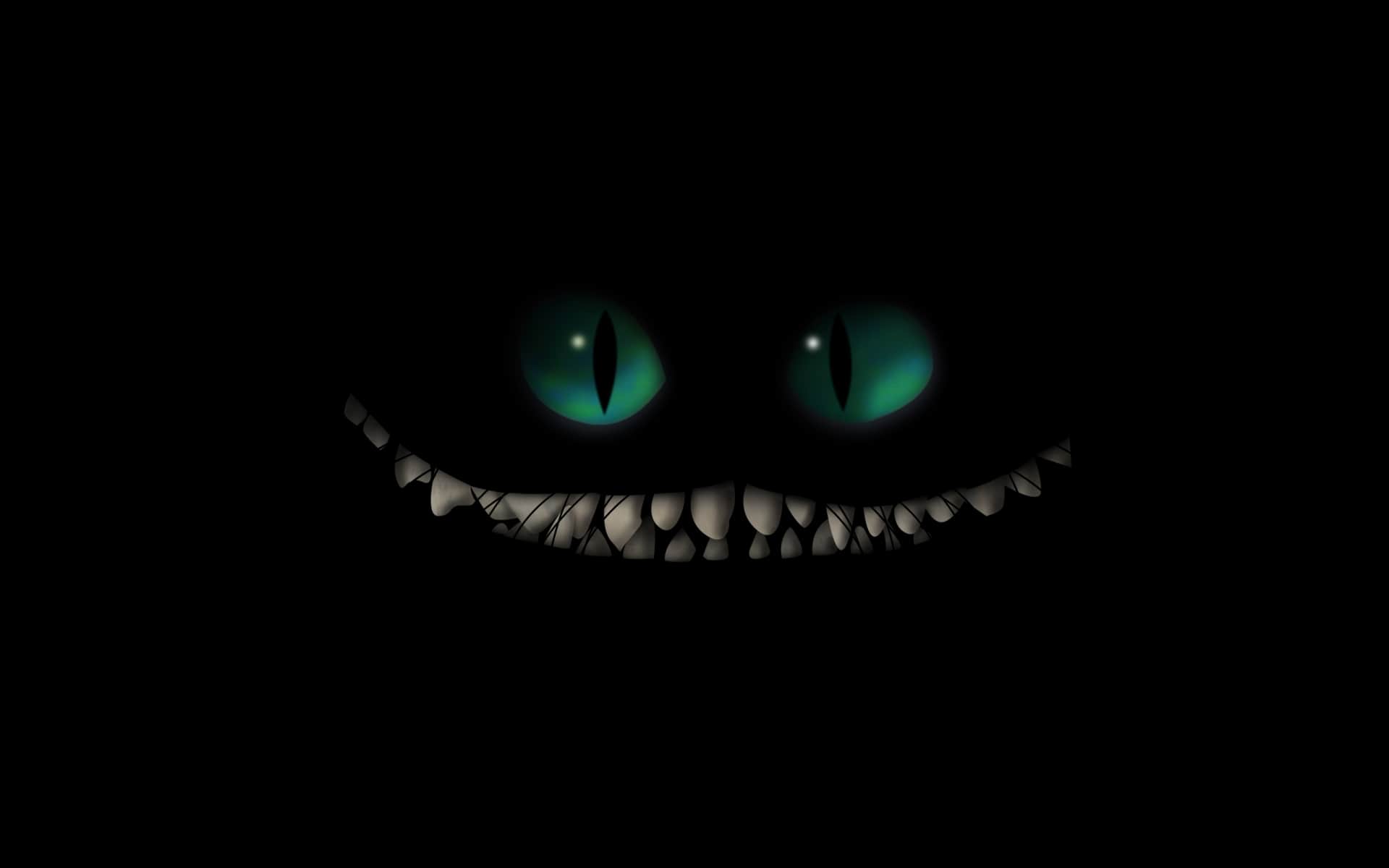 Dark Creature Fangs Evil Scary Creepy Smile Wallpaper