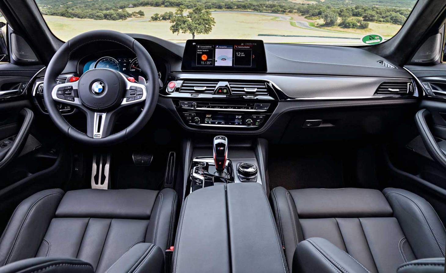 Interior View Bmw M5 M5 Competition Wallpaper