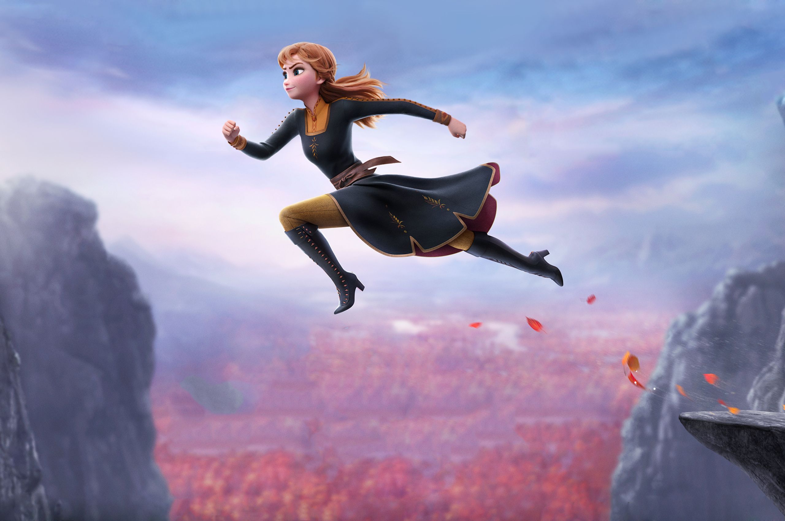 Anna In Frozen 2 Chromebook Pixel Wallpaper, HD Movies