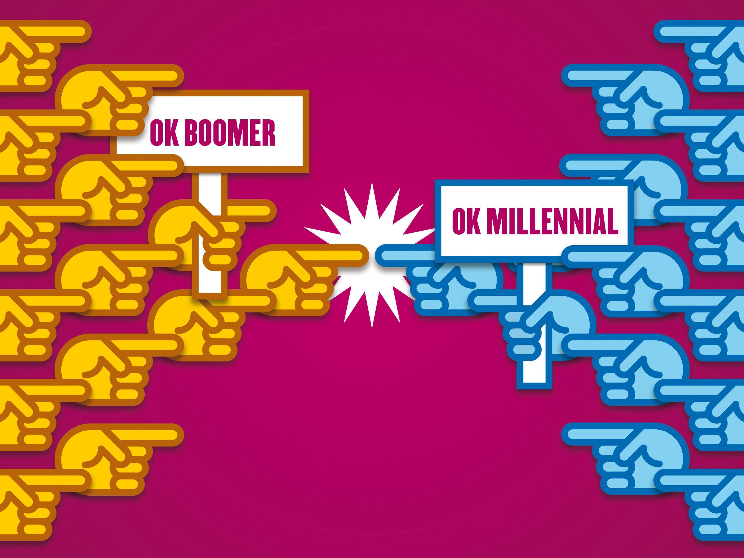 It was the year of 'OK boomer, ' and the generations were at each