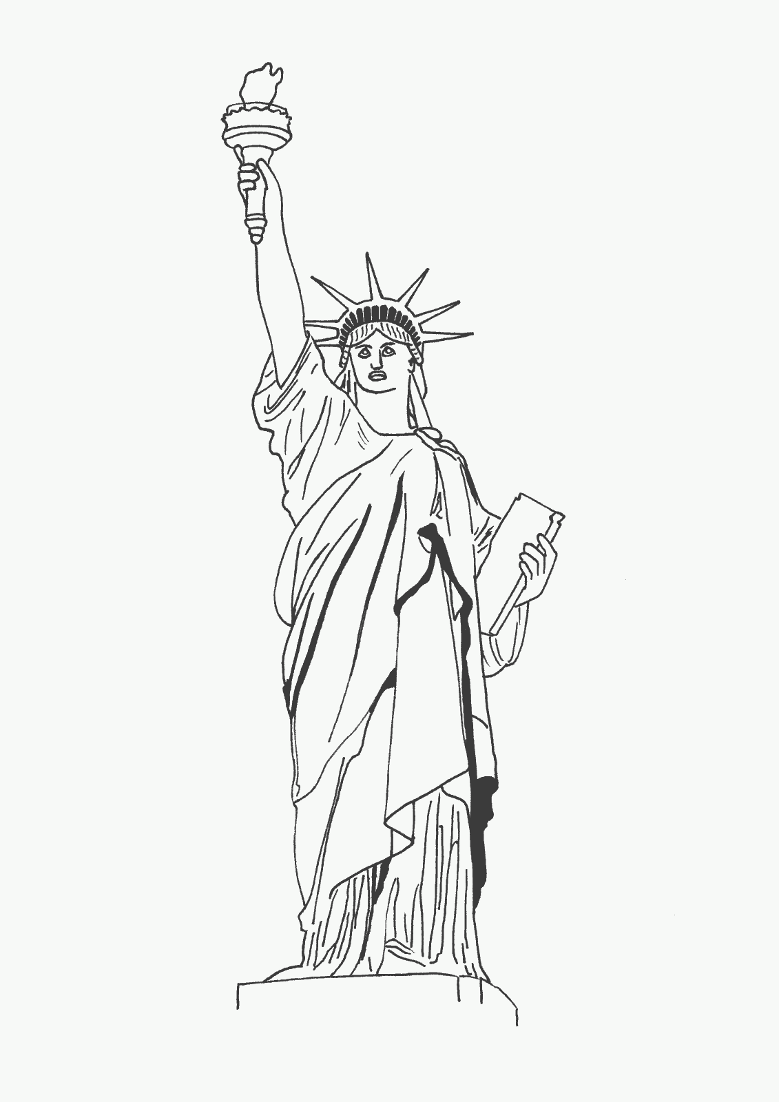 Easy Statue Of Liberty Drawings wallpaper quality mobile