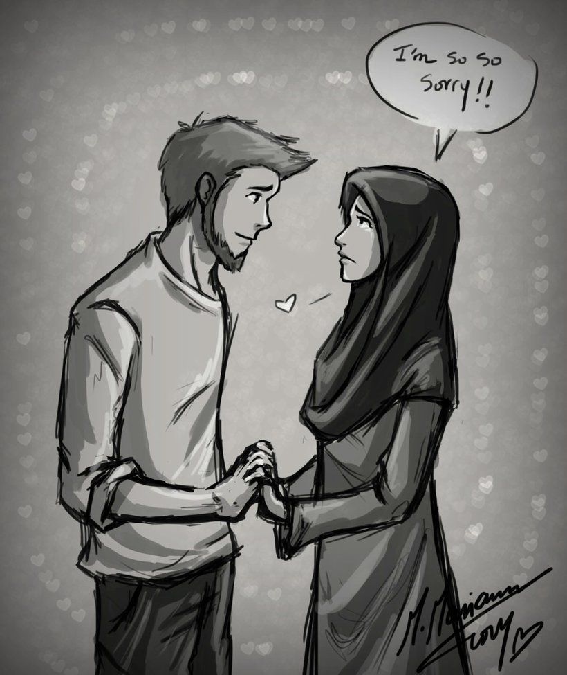 Muslim anime #love. Cute muslim couples, Muslim couples, Islamic
