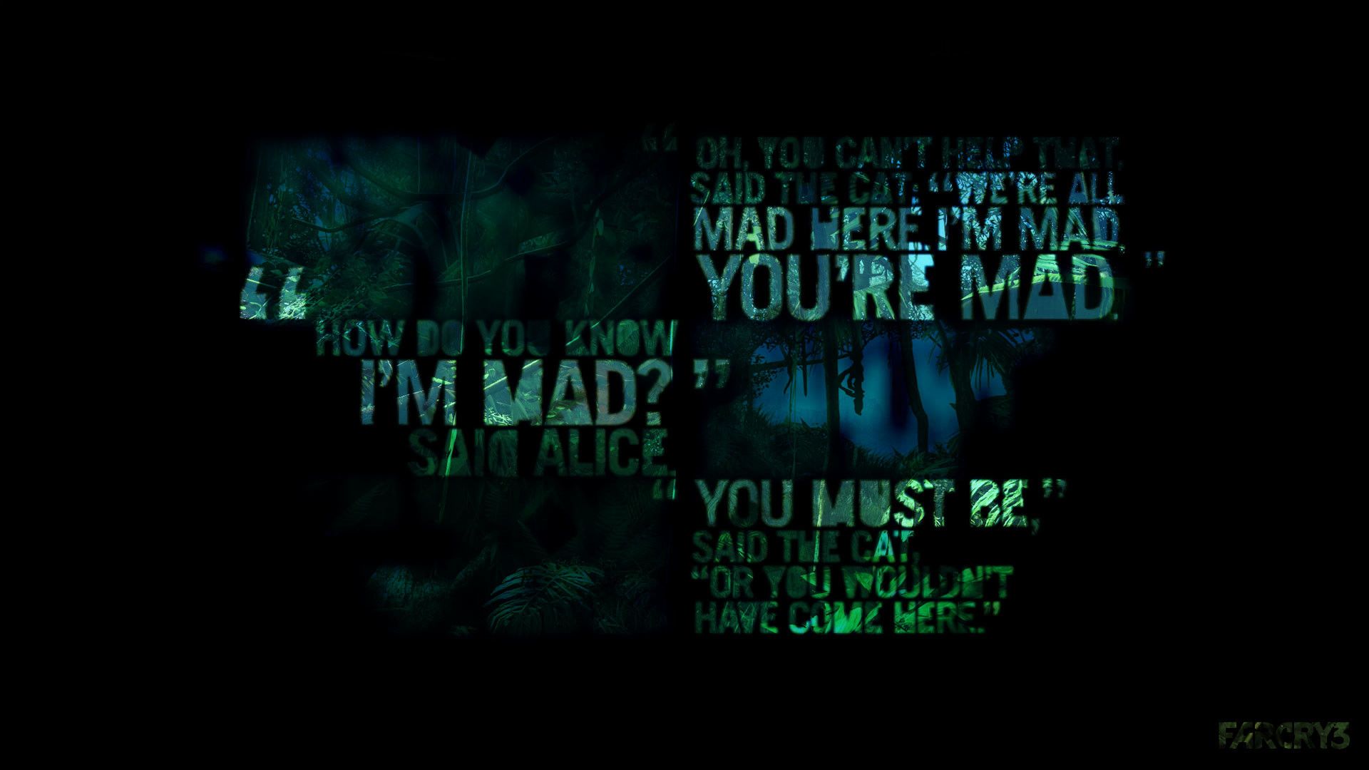 Alice in Wonderland Wallpaper Quotes